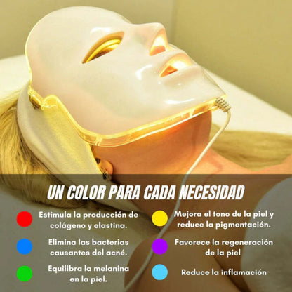Dermalux® Máscara Facial de Terapia Led