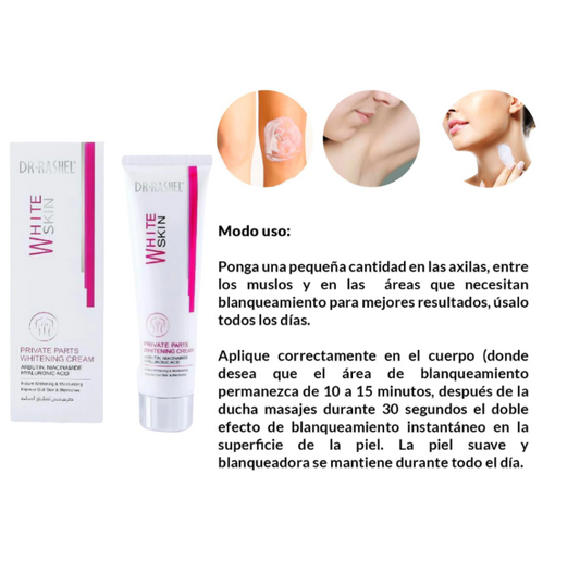 Crema Ultra Blanqueadora Private Parts - DR. Rashel