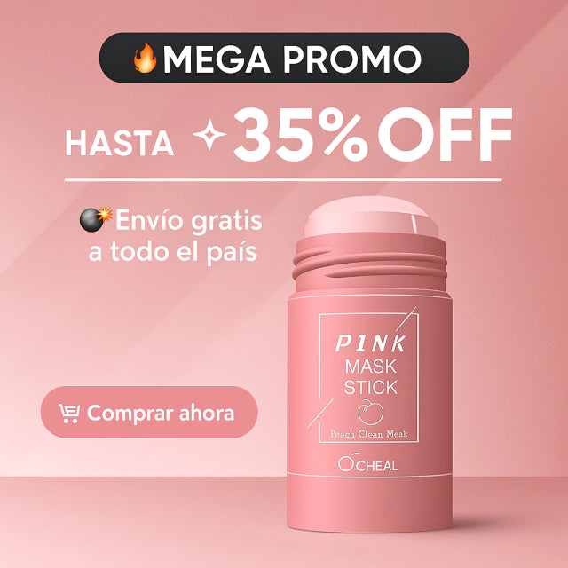 Mascarilla de Té Rosa en Barra. Adiós Impurezas!