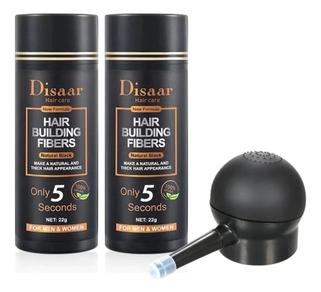 Fibra Para El Cabello + Aplicador Spray Capilar💫🥸