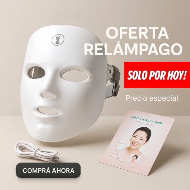 Dermalux® Máscara Facial de Terapia Led